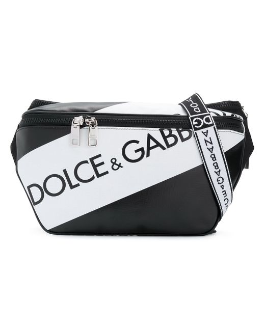 Dolce & Gabbana logo panel belt bag