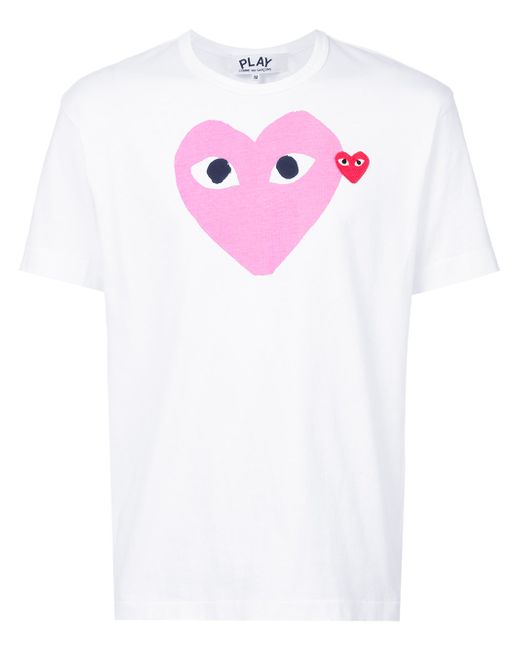 Comme Des Garçons Play heart print T-shirt