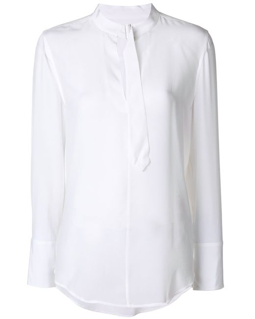Equipment blouse with buckle collar