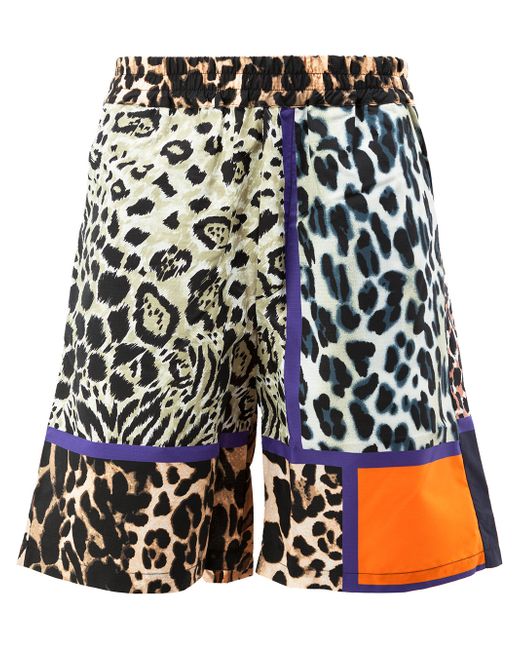 Pierre-Louis Mascia leopard print shorts