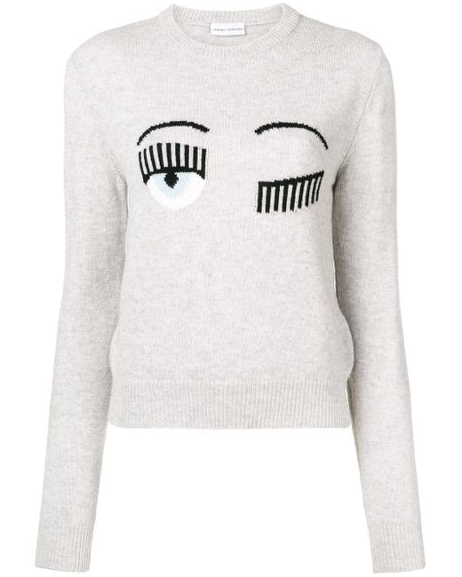 Chiara Ferragni Blinking Eye sweater