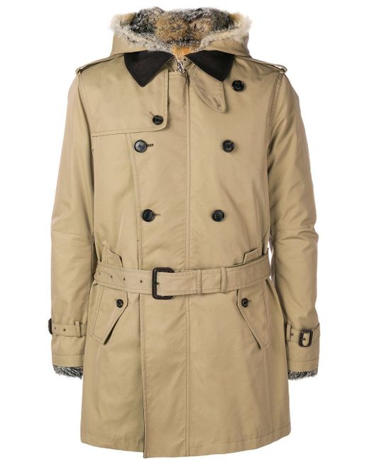 Sealup short trench coat