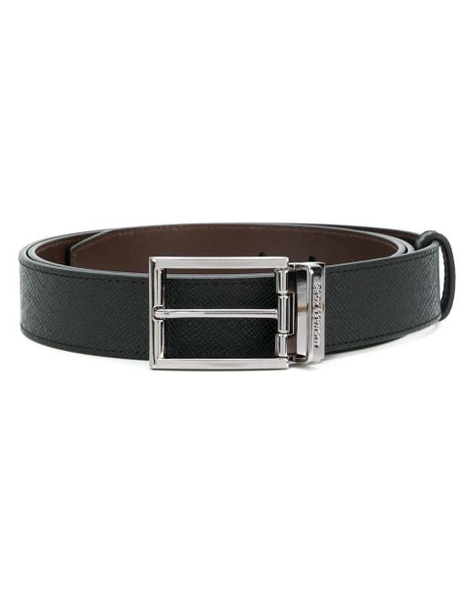 Michael Kors Collection MK logo buckle belt