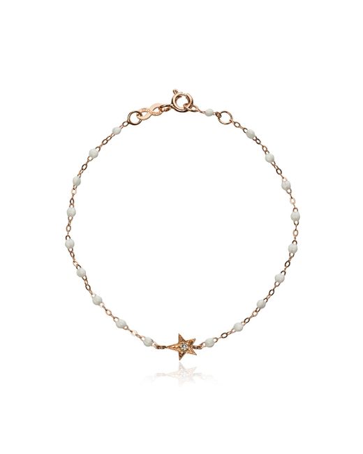 Gigi Clozeau RG star diamond and rose bracelet