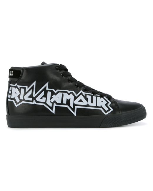 Hysteric Glamour logo hi-top sneakers