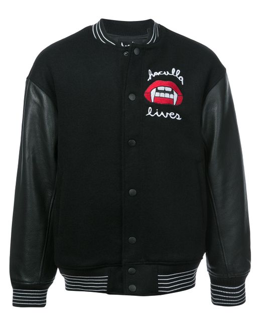 Haculla Lost breed patch bomber jacket