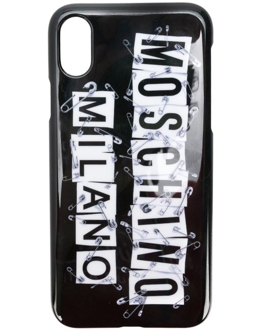 Moschino logo iPhone X case