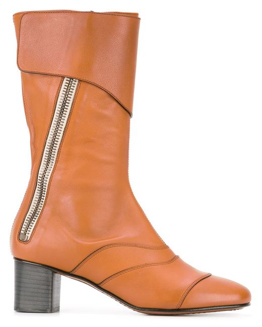 Chloé Lexie mid-calf boots