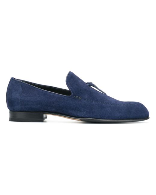 Brioni pointed toe loafers