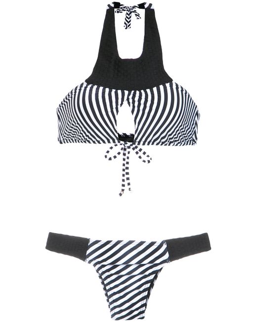 Amir Slama striped bikini set