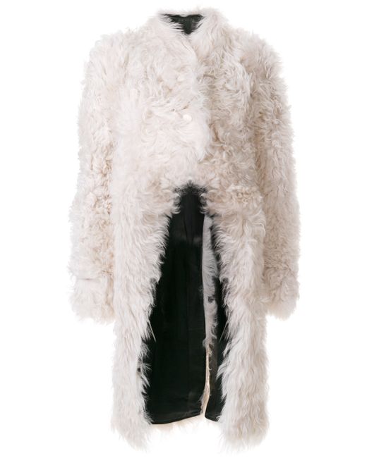 J.W.Anderson oversized fur jacket