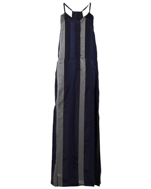 Ilaria Nistri striped long slip dress