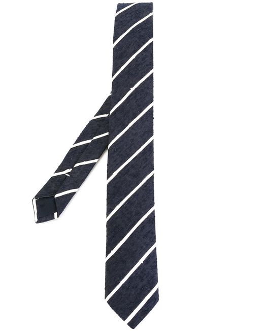 Eleventy woven stripe tie