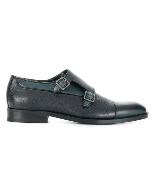 Canali classic monk shoes