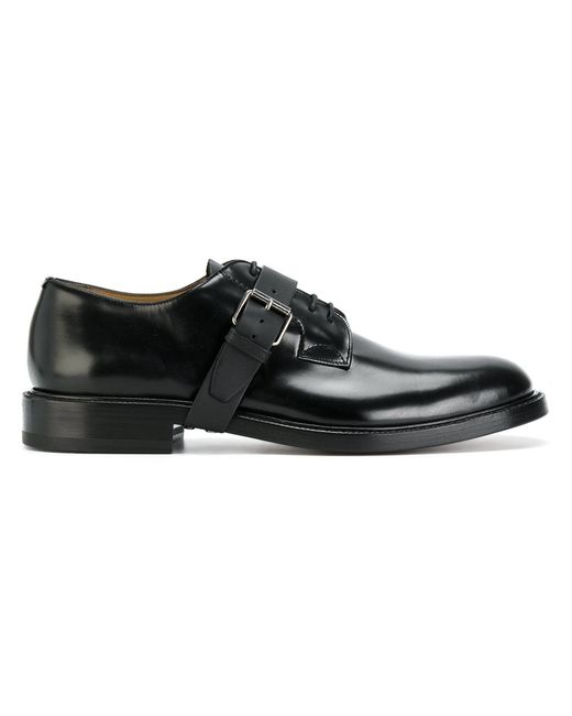 Valentino lace-up buckle derby shoes