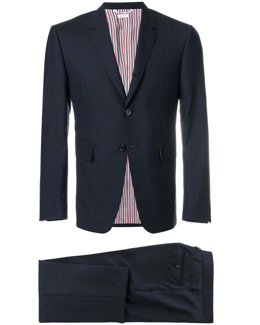 Thom Browne Classic Suit In Super 120s Plain Weave