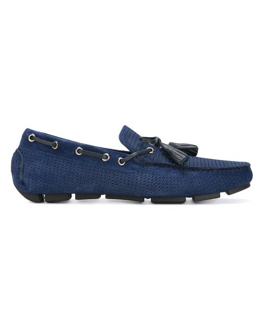 Canali woven boat shoes 41.5