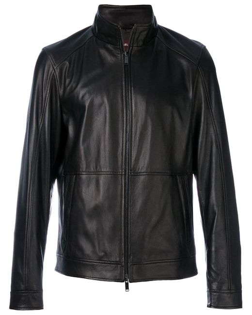 Michael Kors Collection zip up racer jacket