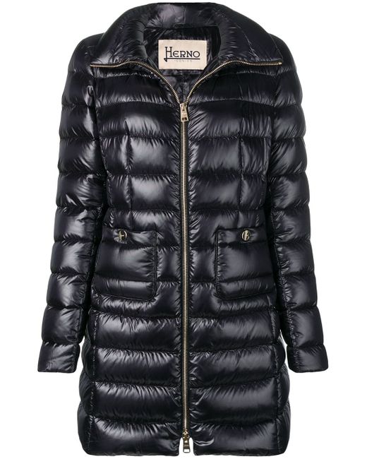 Herno mid-length puffer jacket