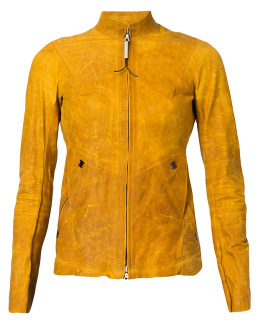 Isaac Sellam Experience Reactive leather jacket