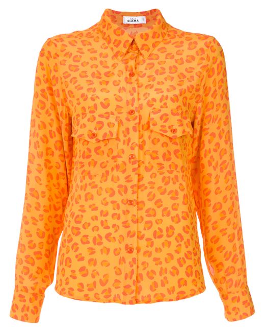 Amir Slama leopard print shirt