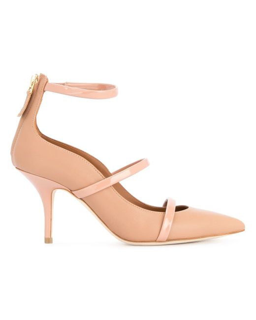 Malone Souliers ankle strap pumps