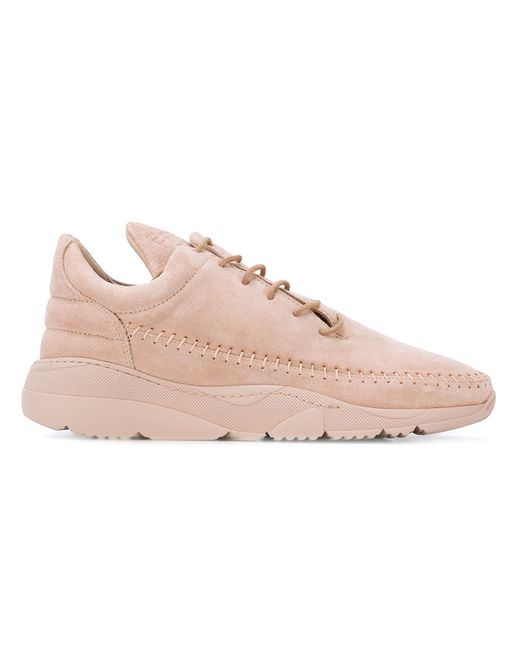 Filling Pieces lace-up suede sneakers
