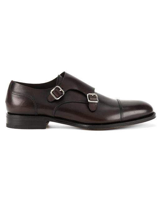 Dsquared2 buckled monk shoes