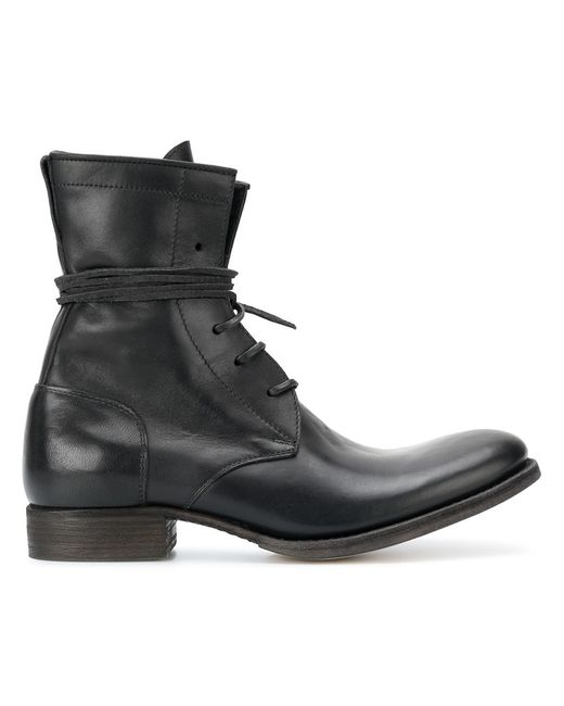Carpe Diem lace up ankle length boots
