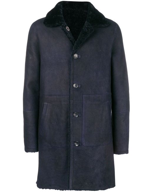 Desa Collection shearling lined coat