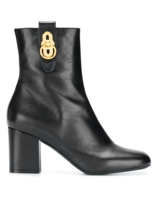 Mulberry hardware ankle boots