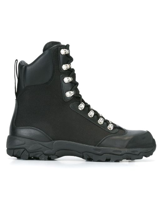 Marcelo Burlon County Of Milan hiking combat boots