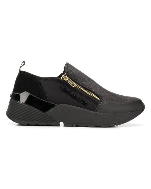 Versace Jeans zipped sneakers