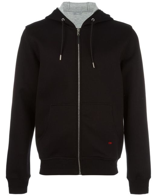 Dior Homme kangaroo pockets zipped hoodie Large Viscose/Spandex/Elastane