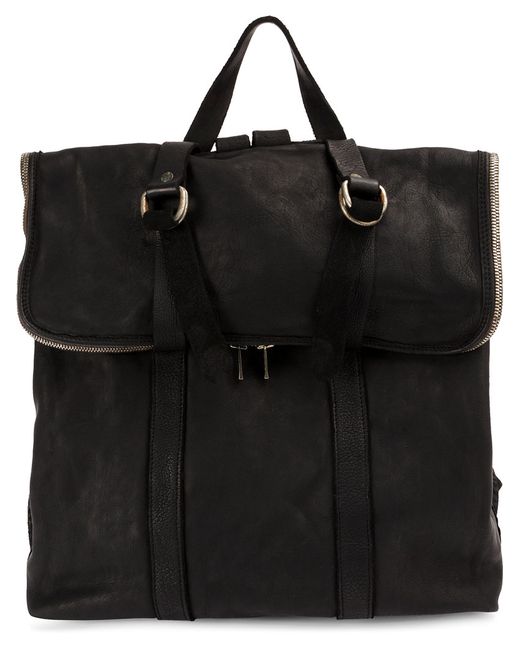 Guidi foldover top backpack