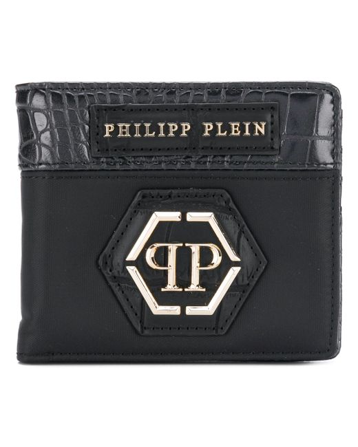 Philipp Plein logo bi-fold wallet