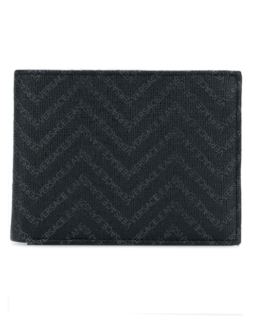 Versace Jeans logo bi-fold wallet