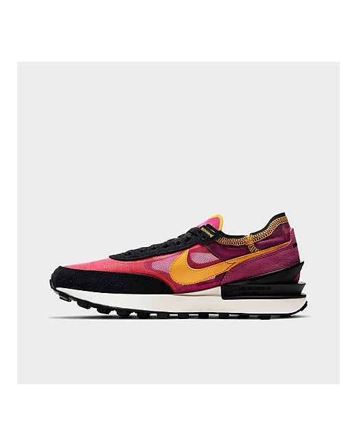 Nike Waffle One Casual Shoes in Pink/Active Fuchsia