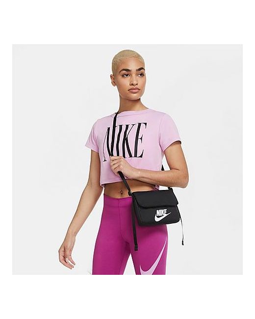 Nike Sportswear Revel Crossbody Bag in Black/Black 100 Polyester/Fiber