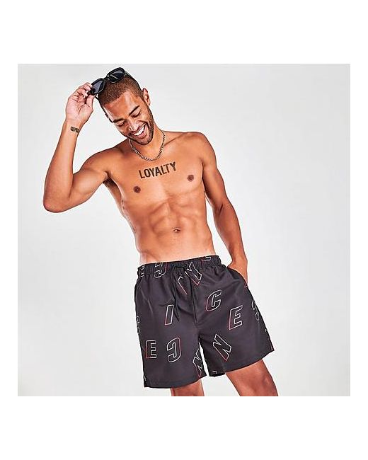 Nicce Surface Swim Shorts in 100 Polyester
