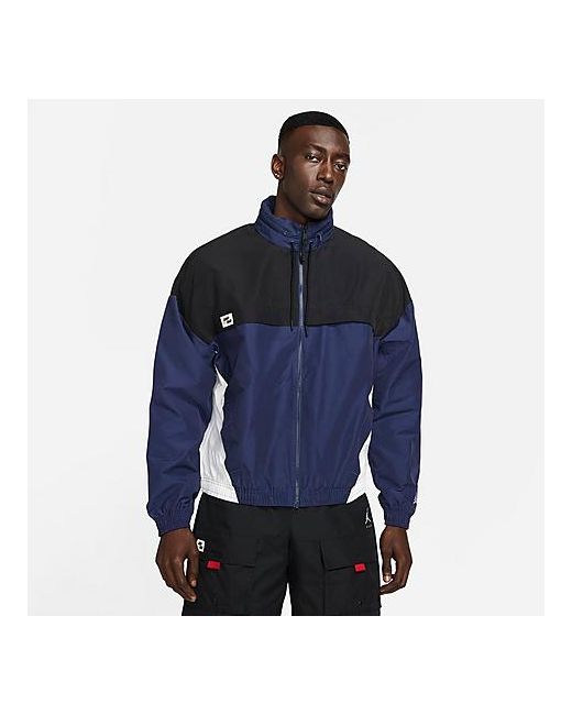 Jordan Jumpman Windbreaker Jacket in Blue/Midnight Navy