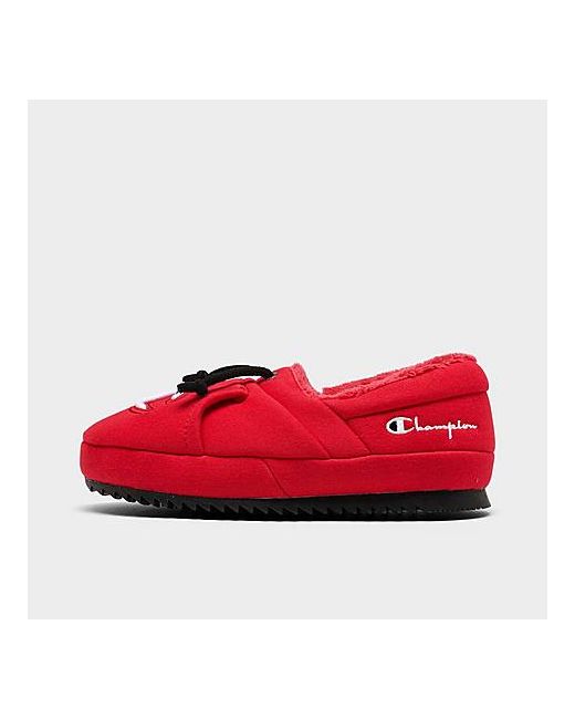 Champion Boys Big University II Slippers in Red/Red