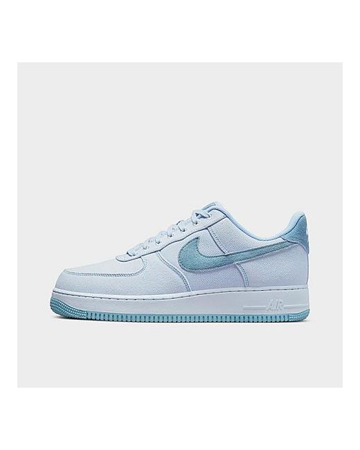 Nike Air Force 1 07 LV8 Casual Shoes in Blue/Football Grey