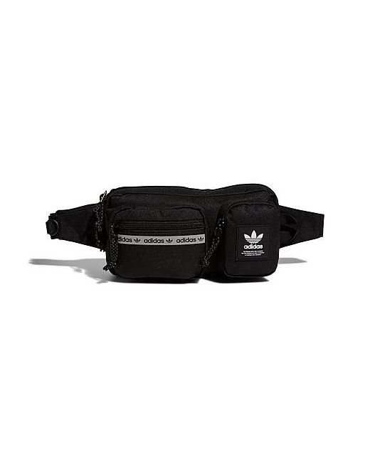 Adidas Originals Rectangle Crossbody Bag in Black/Black
