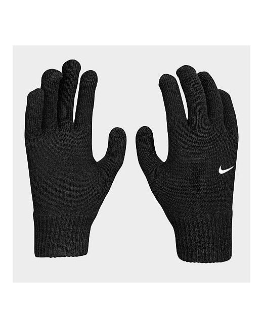 Nike Swoosh Knit 2.0 Gloves in Black/Black