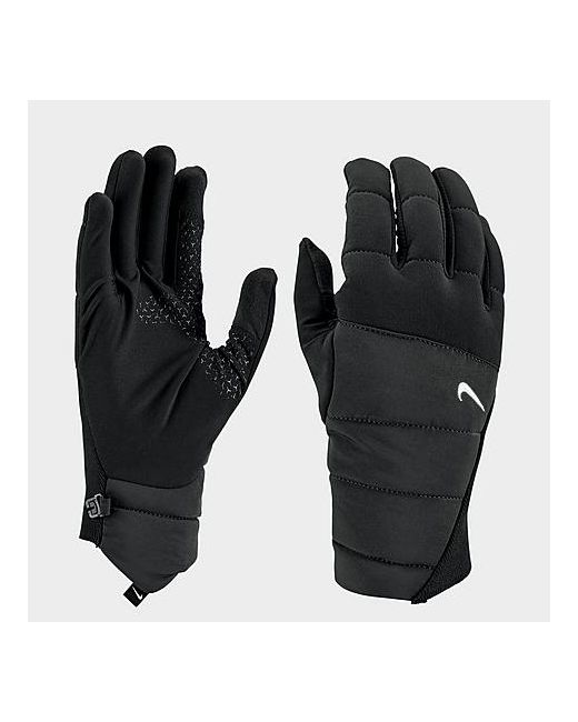 Nike Quilted Gloves in Black/Black