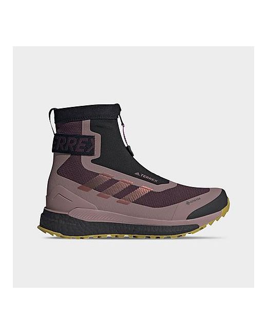 Adidas Terrex Free Hiker Cold. RDY Hiking Boots in Brown/Shadow Maroon