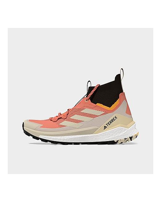 Adidas Terrex Free Hiker 2 Hiking Shoes in Orange/Beige/Coral Fusion