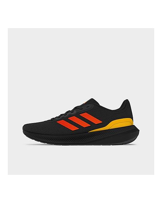Adidas Runfalcon 3 Running Shoes in Black/Orange/Black