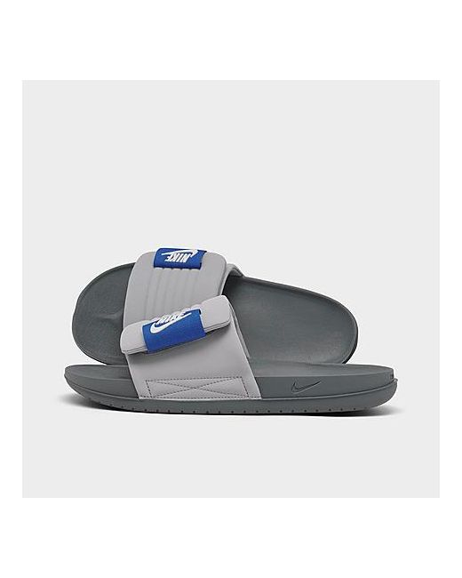 Nike Offcourt Adjust Slide Sandals in Grey/Wolf Grey